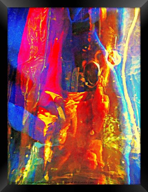 Abstract 2021 127 Framed Print by Stephanie Moore
