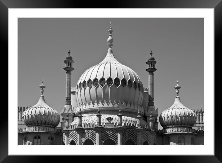 Royal Pavilion Brighton Framed Mounted Print by Graham Custance