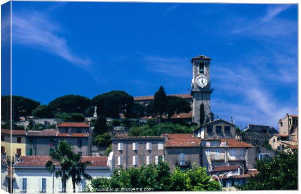 timeless beauty of Cannes, French Riviera Canvas Print by David McFarland