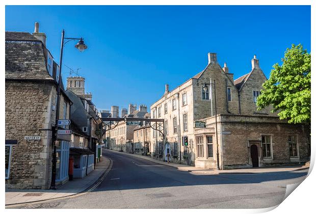 Stamford, Lincolnshire Print by Andrew Sharpe