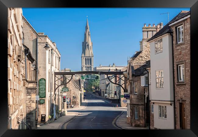 Stamford, Lincolnshire Framed Print by Andrew Sharpe