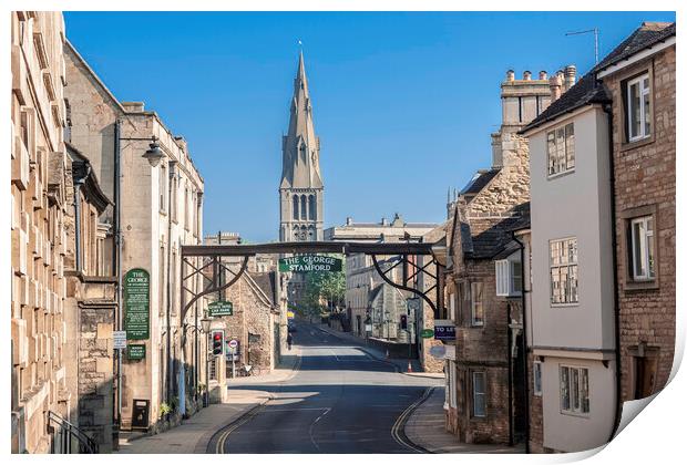 Stamford, Lincolnshire Print by Andrew Sharpe