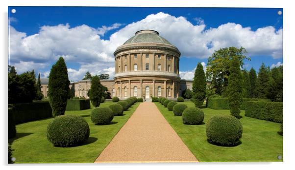 Ickworth House, Suffolk Acrylic by Andrew Sharpe