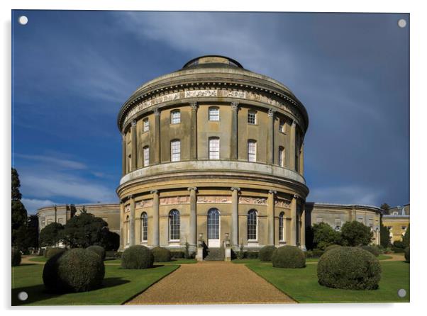 Ickworth House, Suffolk Acrylic by Andrew Sharpe