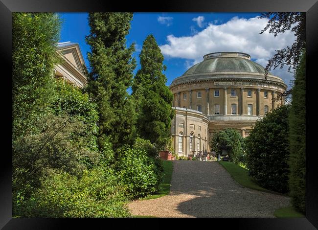 Ickworth House, Suffolk Framed Print by Andrew Sharpe