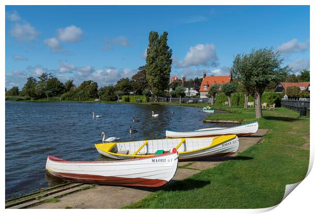 Thorpeness, 28th September 2019 Print by Andrew Sharpe