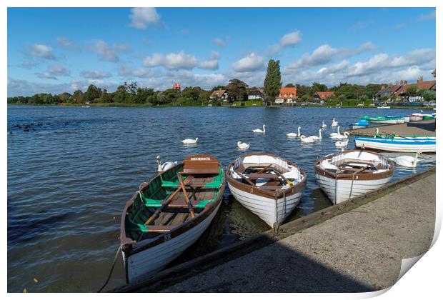 Thorpeness, 28th September 2019 Print by Andrew Sharpe