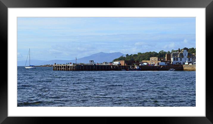 Millport harbour Framed Mounted Print by Allan Durward Photography