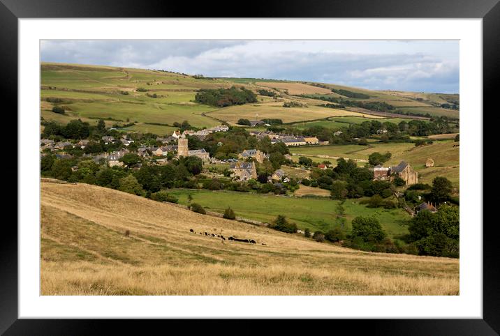 Abbotsbury in Dorset, England Framed Mounted Print by Leighton Collins