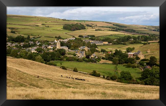 Abbotsbury in Dorset, England Framed Print by Leighton Collins