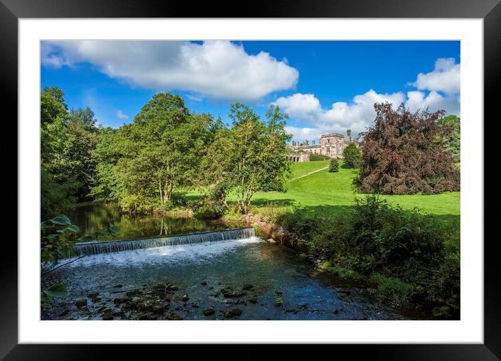 Ilam Park Framed Mounted Print by Andrew Sharpe