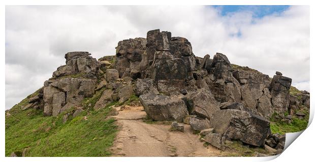 Wainstones Print by Gary Eason