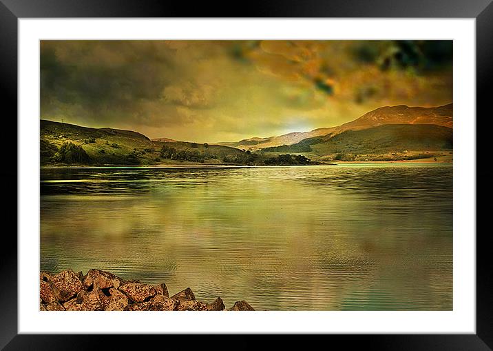 Snowdonia Wales UK Framed Mounted Print by Irene Burdell