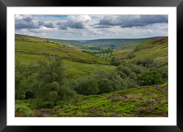 Rosedale view Framed Mounted Print by Gary Eason