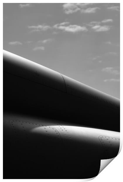 The curves of the Typhoon Print by Dimitrios Paterakis