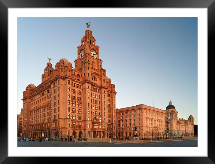The Three Graces Framed Mounted Print by Darren Galpin