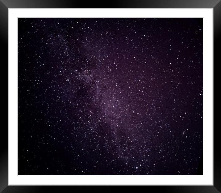 Part of the milky way Framed Mounted Print by Luke Sheppard