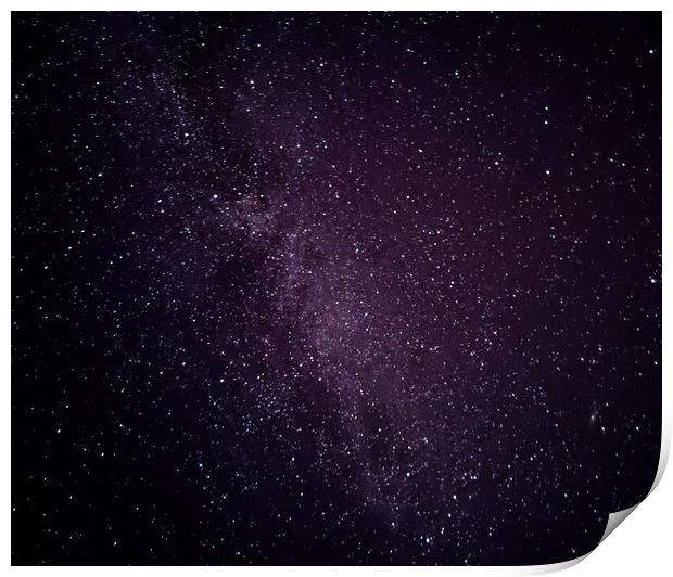 Part of the milky way Print by Luke Sheppard