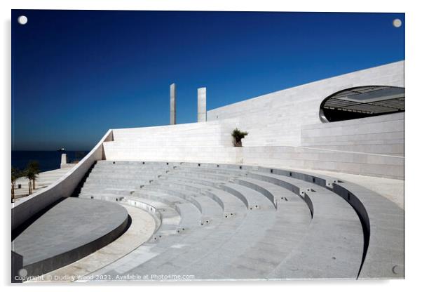The Inspiring Modernity of Champalimaud Foundation Acrylic by Dudley Wood