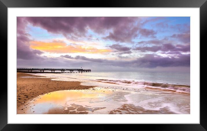 A Bright Start to The Day Framed Mounted Print by Jennie Franklin