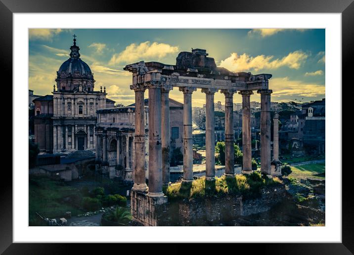 Buongiorno Roma Framed Mounted Print by Chris Lord