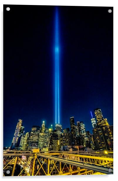 Tribute In Light Acrylic by Chris Lord