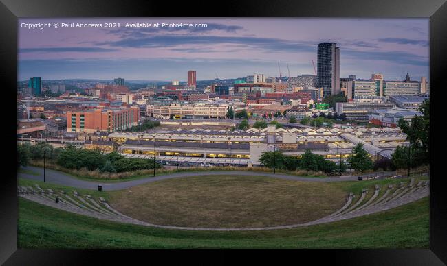 The Steel City Framed Print by Paul Andrews
