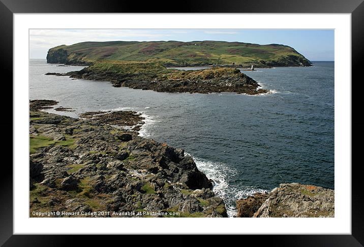 Calf Sound, Isle of Man Framed Mounted Print by Howard Corlett