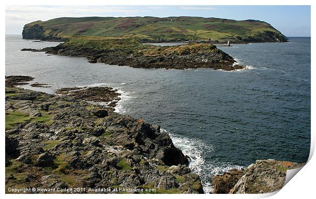 Calf Sound, Isle of Man Print by Howard Corlett