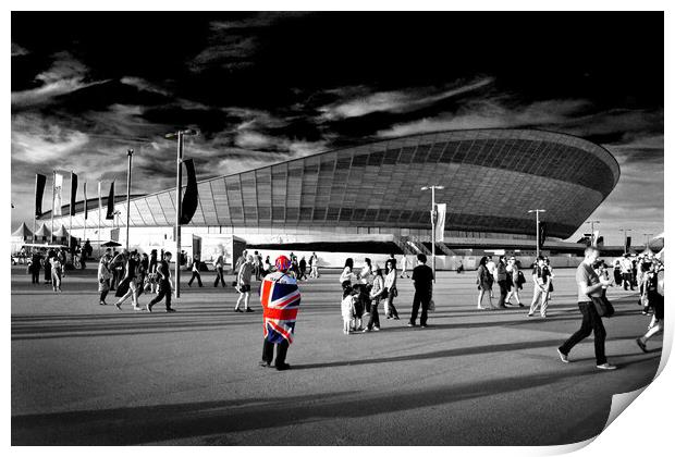 Lee Valley VeloPark 2012 London Olympic Velodrome Print by Andy Evans Photos