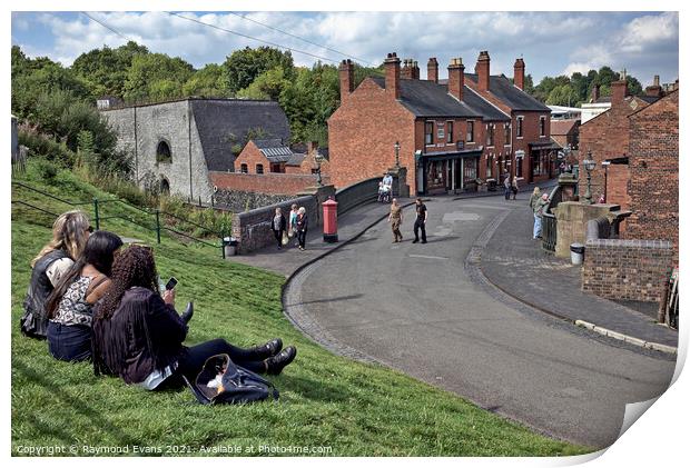 Black Country Living Museum Print by Raymond Evans