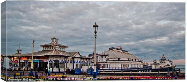 Eastbourne Pier, East Sussex. 1 Canvas Print by Dawn O'Connor