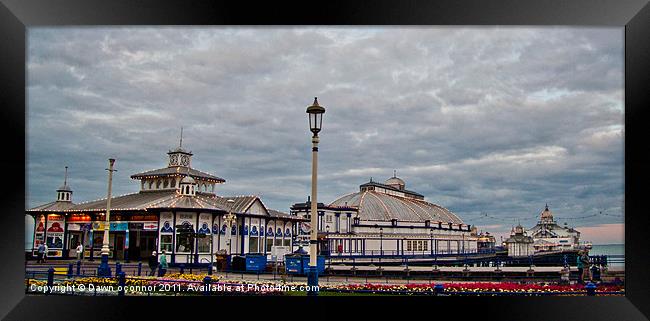Eastbourne Pier, East Sussex. 1 Framed Print by Dawn O'Connor