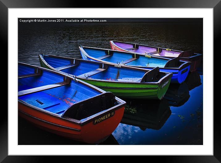 Early morning at Peasholm Framed Mounted Print by K7 Photography