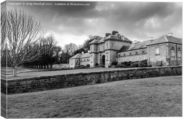 Stable Block Aske Estate Richmond North Yorkshire  Canvas Print by Greg Marshall