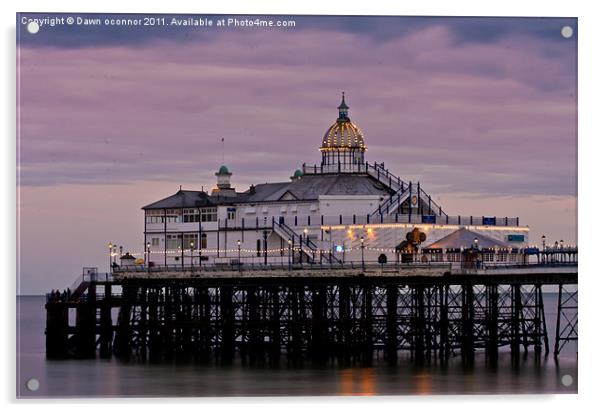 Eastbourne Pier, East Sussex. 3 Acrylic by Dawn O'Connor