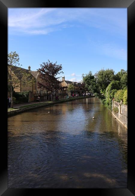 Bourton-on-the-water at the Cotswolds  Framed Print by Emily Koutrou