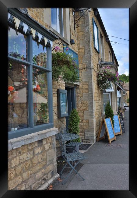 Picturesque shop at the Cotswolds Framed Print by Emily Koutrou