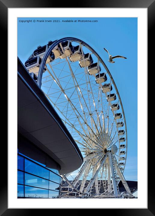 The "Wheel of Liverpool." Framed Mounted Print by Frank Irwin