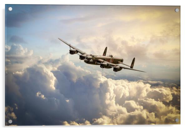 The Phantom - Lancaster Bomber Acrylic by J Biggadike