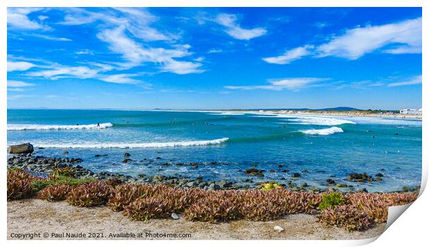 Cape west coast surfers paradise Print by Paul Naude
