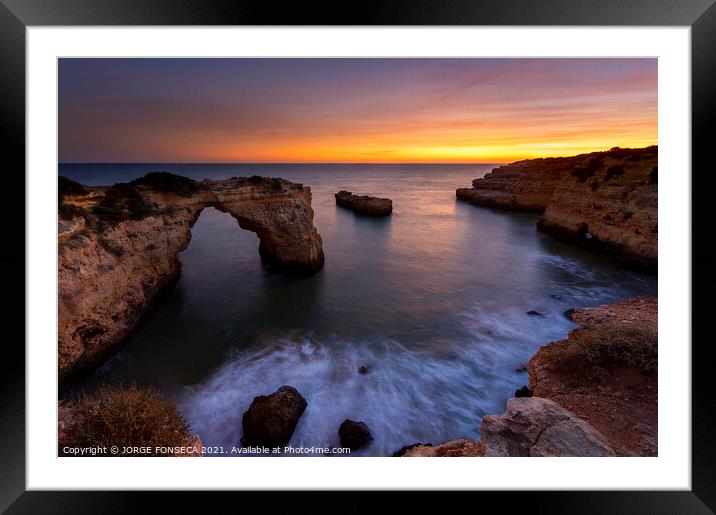 Passage through the Light Framed Mounted Print by JORGE FONSECA