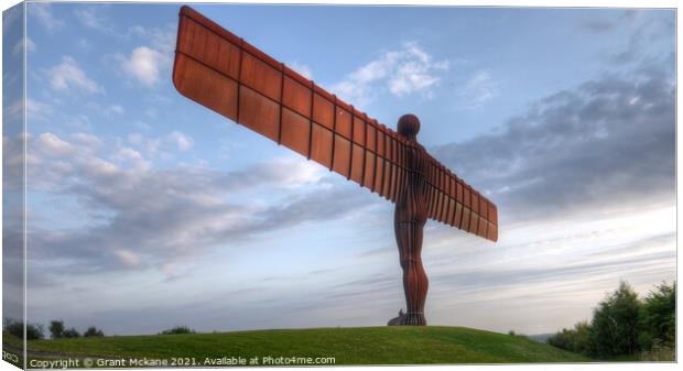 The Angel Of The North Canvas Print by Grant Mckane