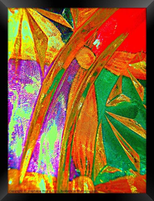 Abstract 2021 131 Framed Print by Stephanie Moore