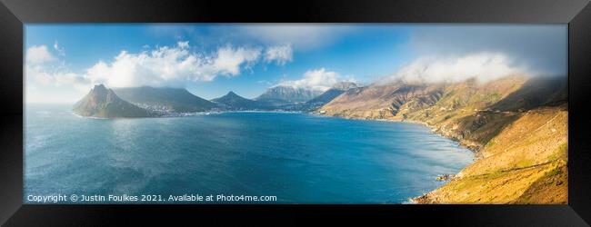 Hout Bay, near Cape Town Framed Print by Justin Foulkes