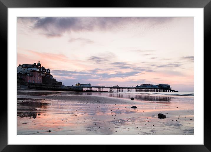 Reflections of Cromer pier Framed Mounted Print by Jason Wells