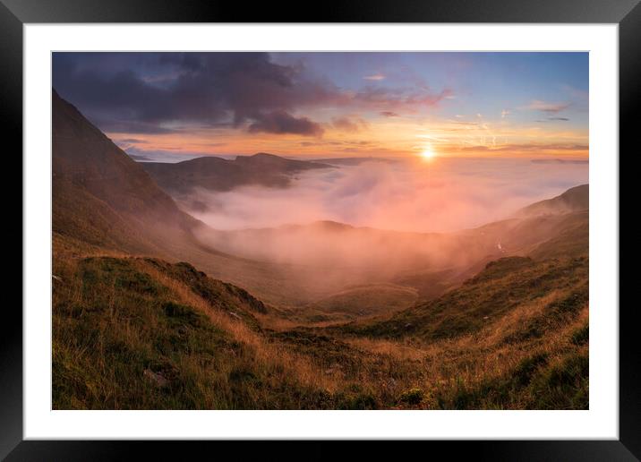 The Shivering Mountain Framed Mounted Print by John Finney