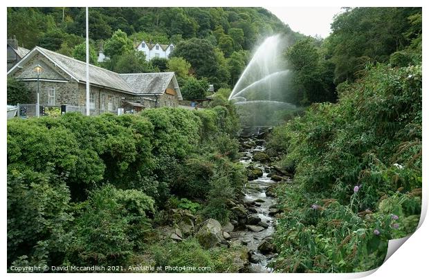 Water Power Print by David Mccandlish