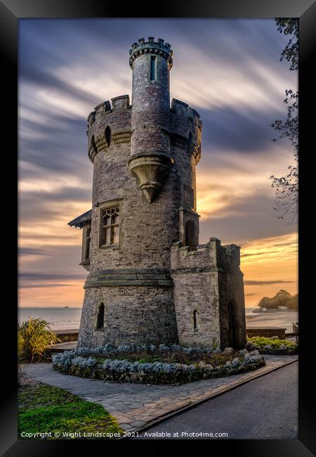 Appley Tower Ryde Isle Of Wight Framed Print by Wight Landscapes