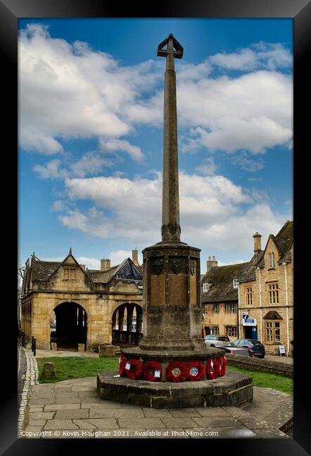 Chipping Campden Stone Memorial Framed Print by Kevin Maughan